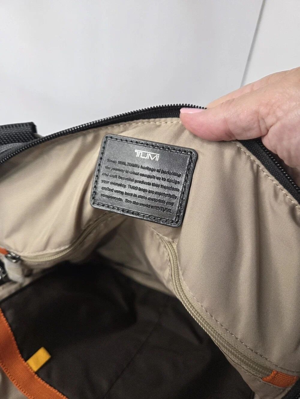 Tumi eastern zip top flap crossbody heather Grey Crossbody Messenger Bag for Men